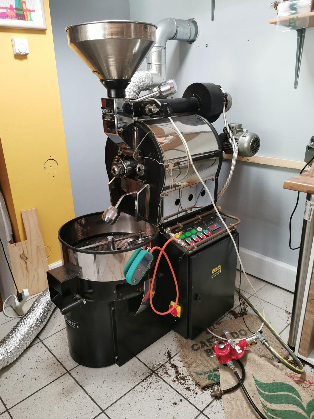 Roaster moved - finally!!  Almost.... 😊 - Sidewalk Coffee Company