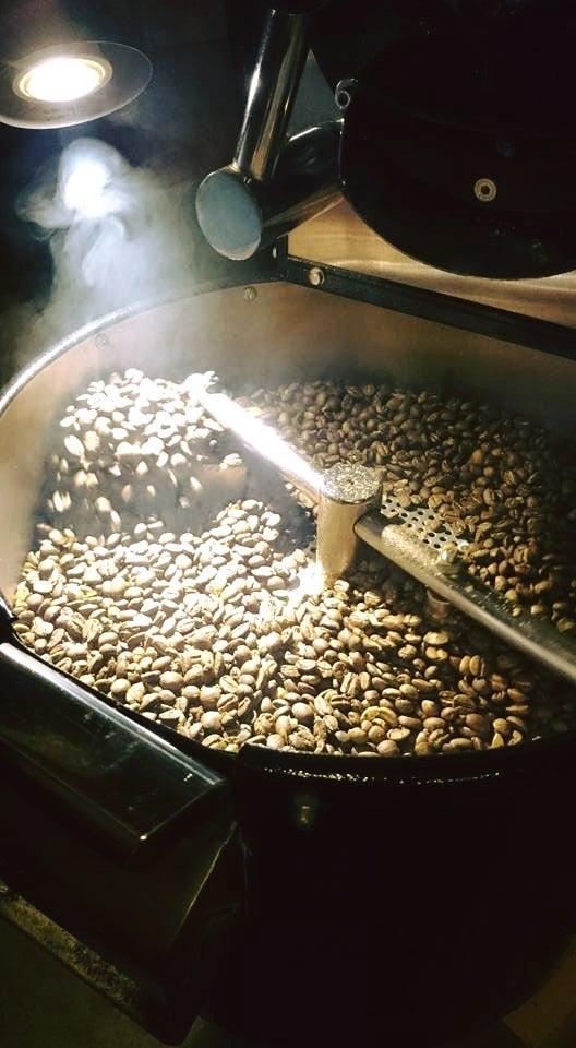 coffee roasting in our cambridgeshire roastery