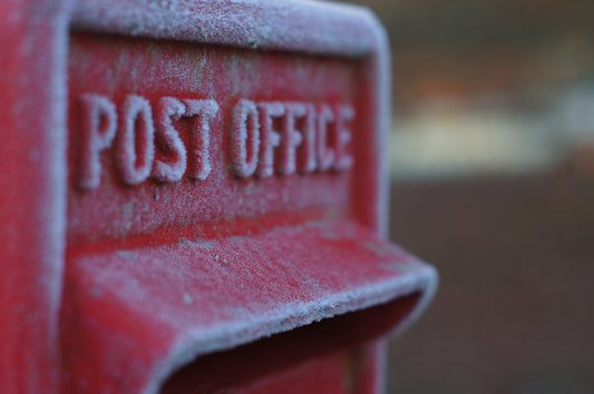 post box frosty coffee delivery