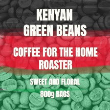 800g of GREEN COFFEE - Single origin Kenyan