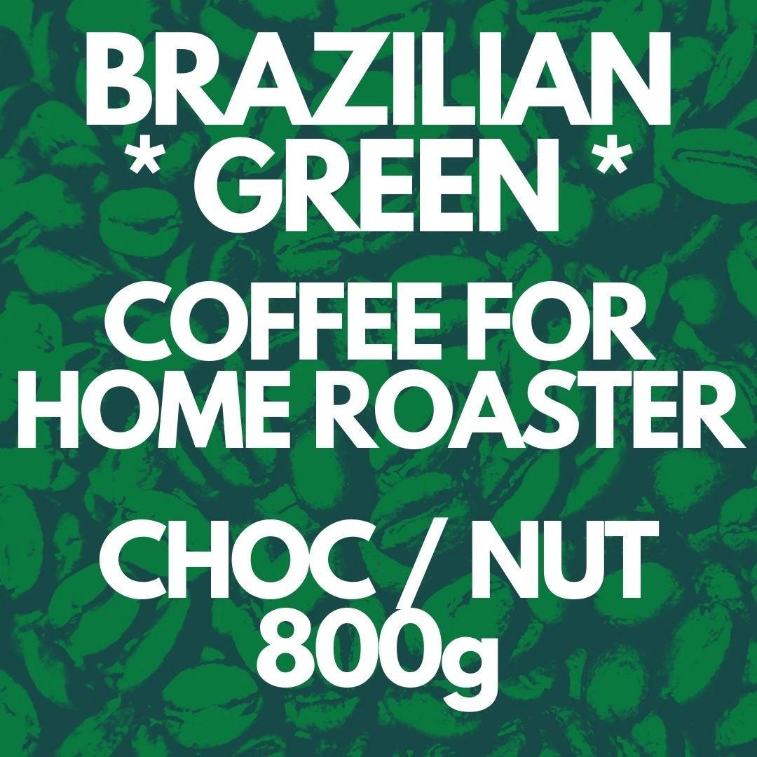800g of GREEN COFFEE - BRAZIL - Mogiana, Sul de Minas, Cerrado - RFA - Sidewalk Coffee Company